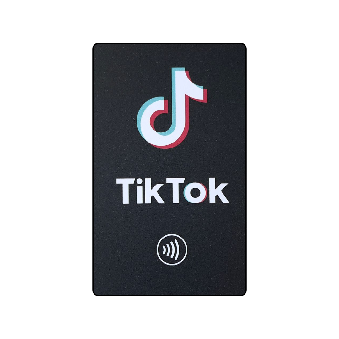 TikTok NFC Card